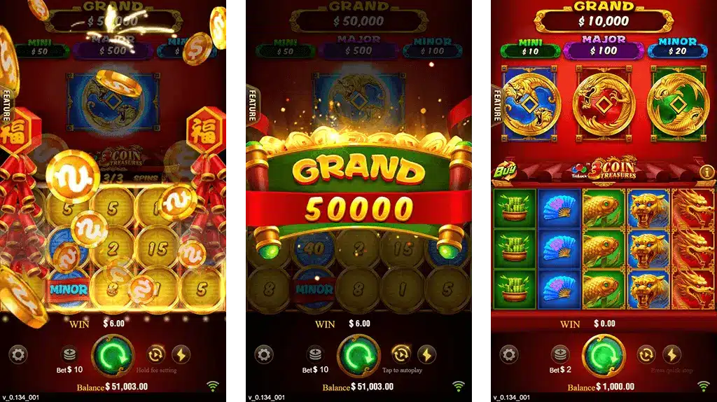 3 Coins In999Review Bonus
